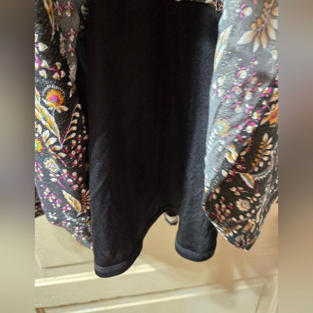 Lane Bryant Montana Fields Classic V-Neck Babydoll Top Size: 18 EUC - Picture 4 of 7